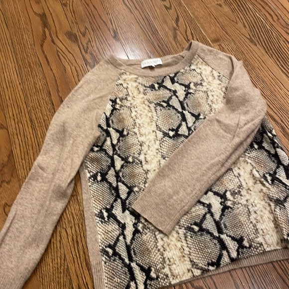 T.S. society snake skin cashmere sweater - Picture 4 of 4